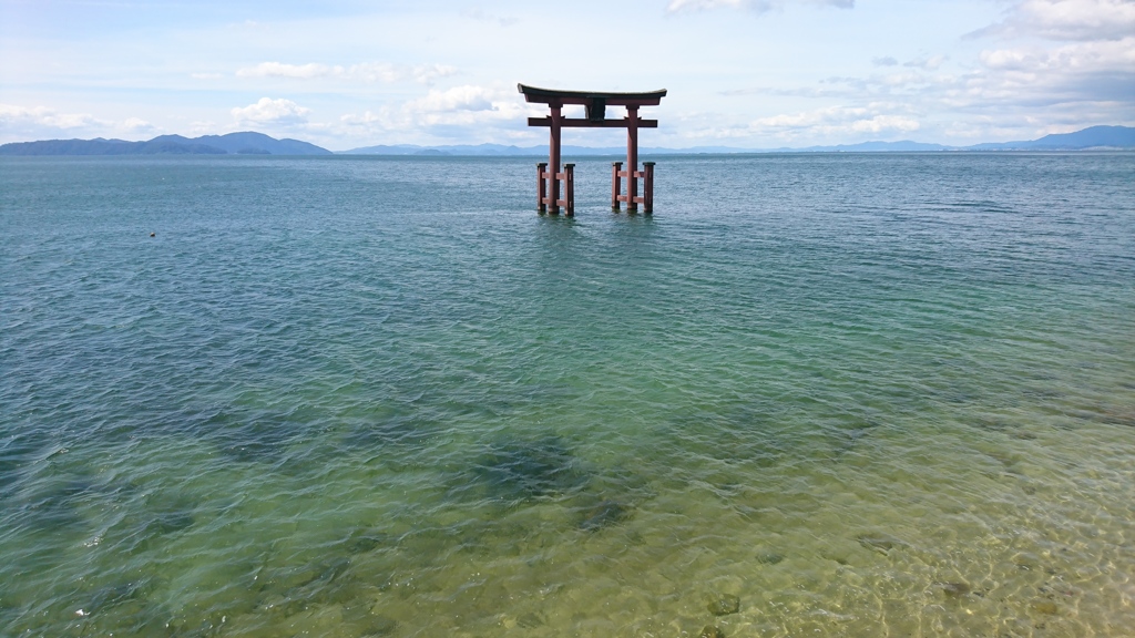 近江の厳島。