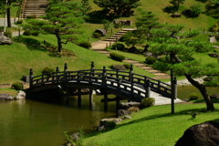 池泉回遊式庭園。