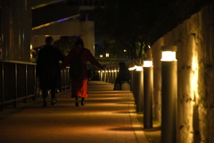 帰路。