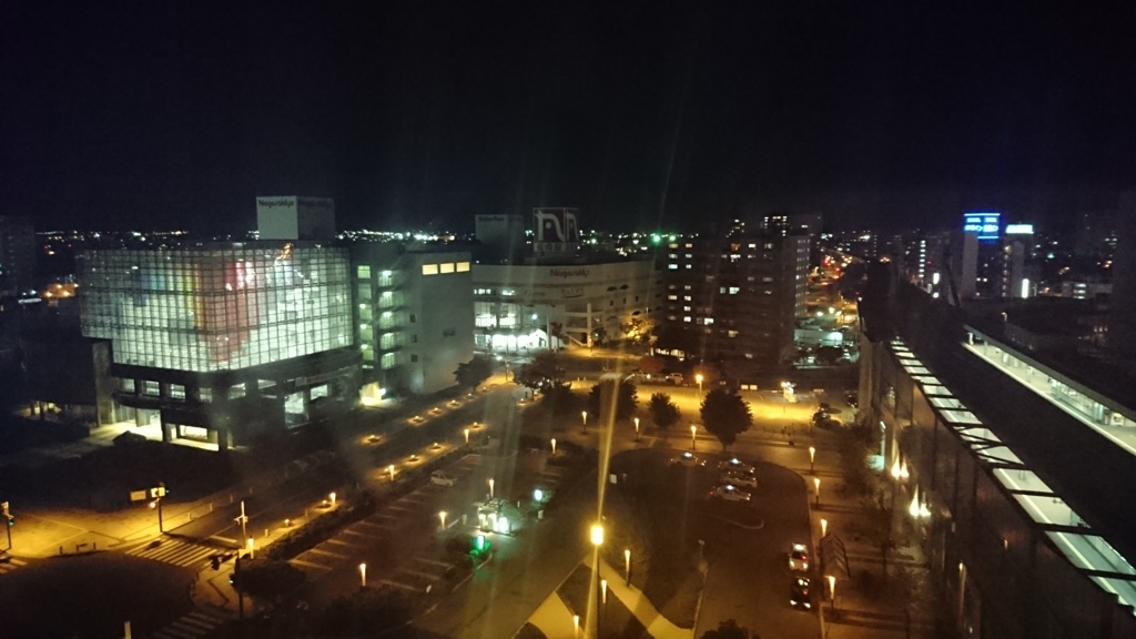 帯広の夜景。