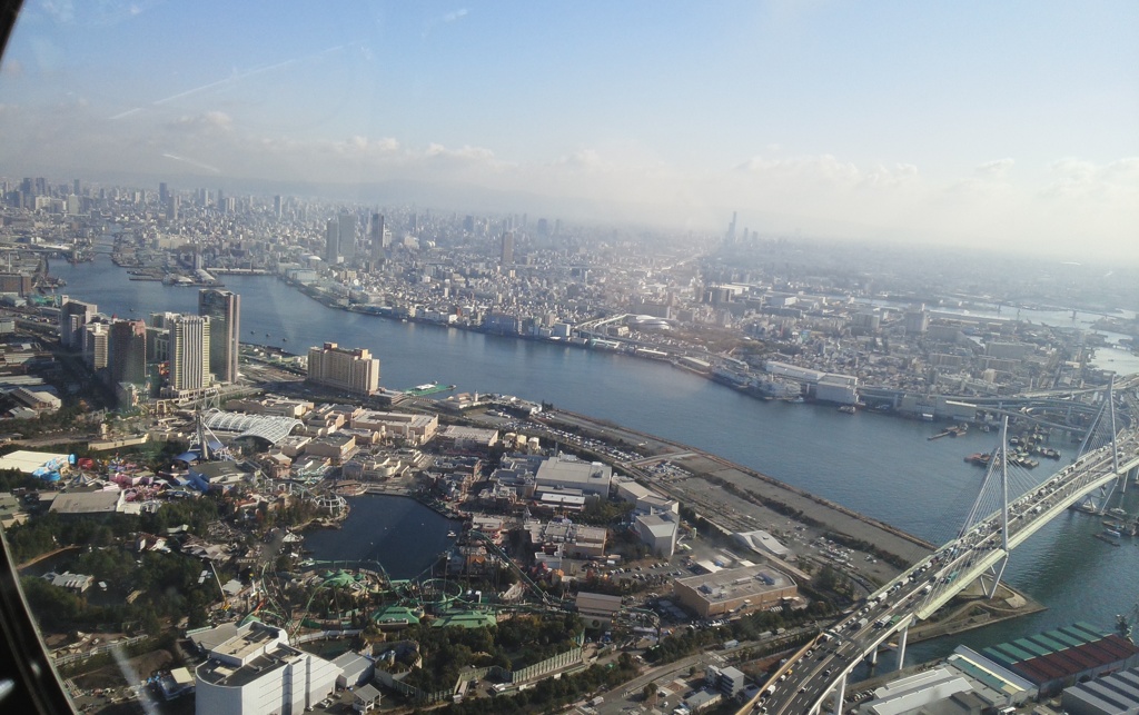 大阪の空。