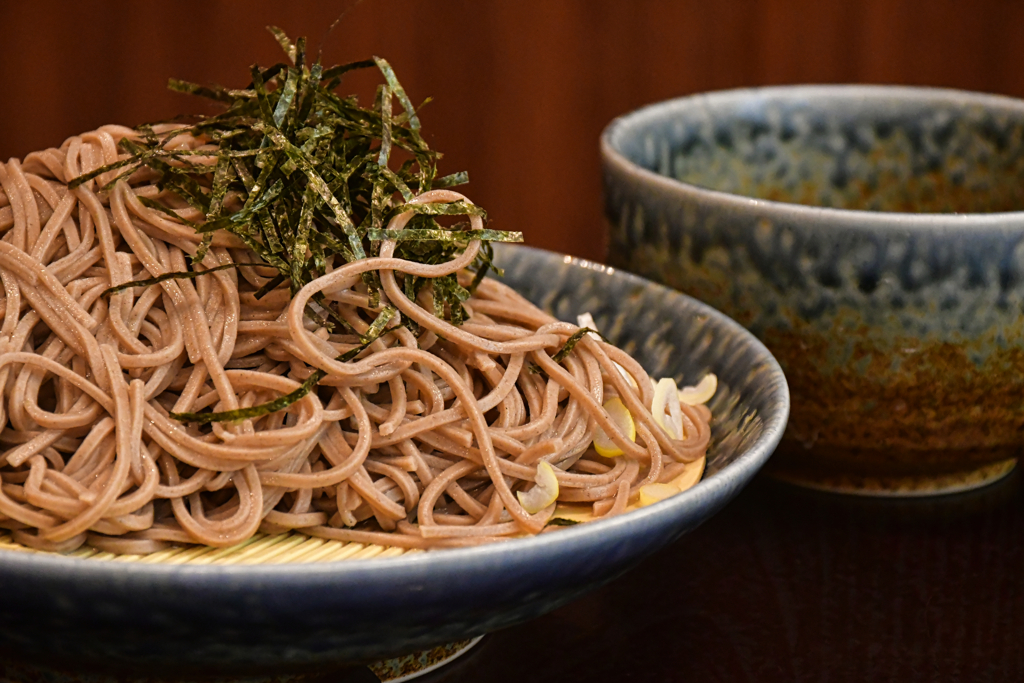 蕎麦は盛りに限る。