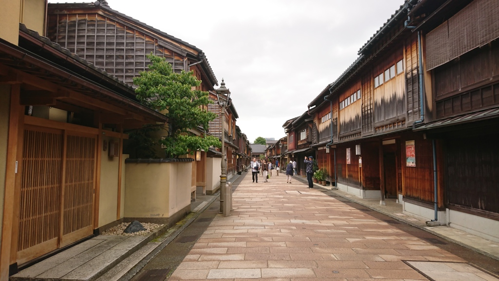 金沢の風景。