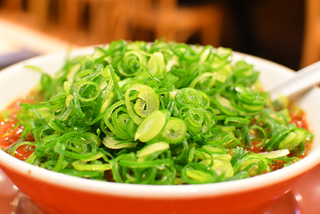 葱と拉麺。