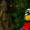 供花。