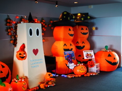 ハロウィンの飾り