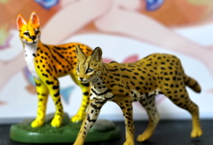 サーバルのフィギュア