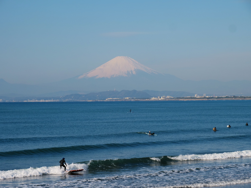 山と海