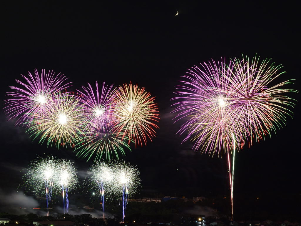 夜空に浮かぶ星たち