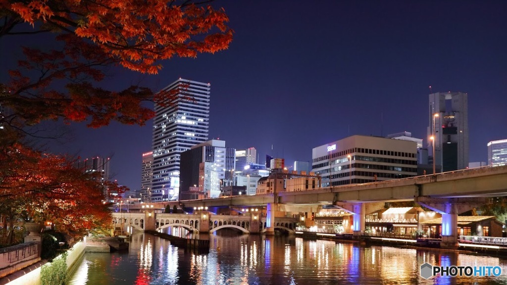 秋夜、なかのしま