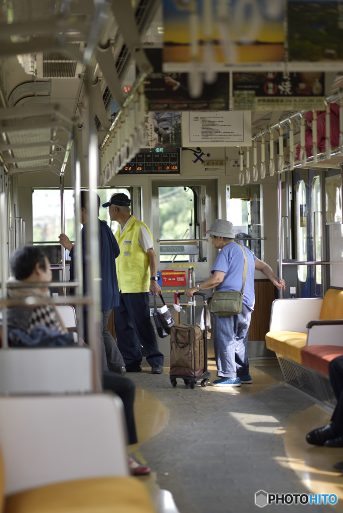 ある降車風景...