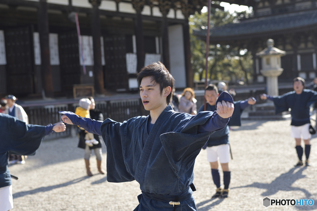 春日の祭り