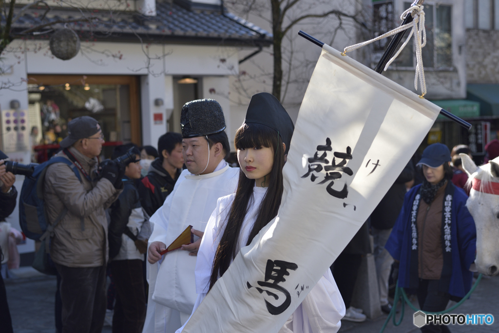 春日の祭り