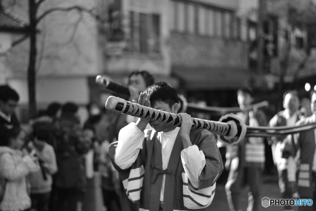 春日の祭り