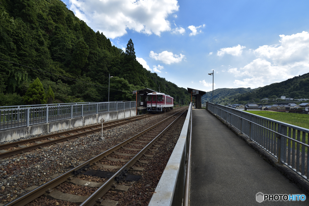 とある駅にて...