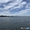 前島の海から...