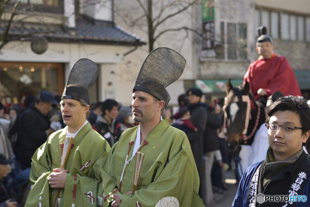 春日の祭り