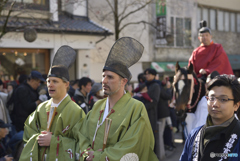 春日の祭り