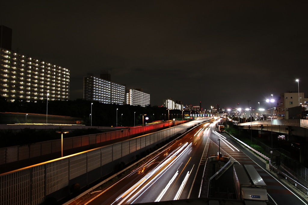 大井ふ頭、夜景
