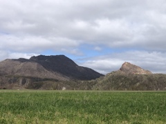 有珠山と昭和新山