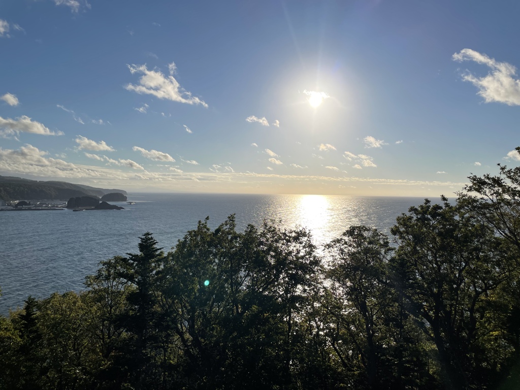 プユニ岬からの景色