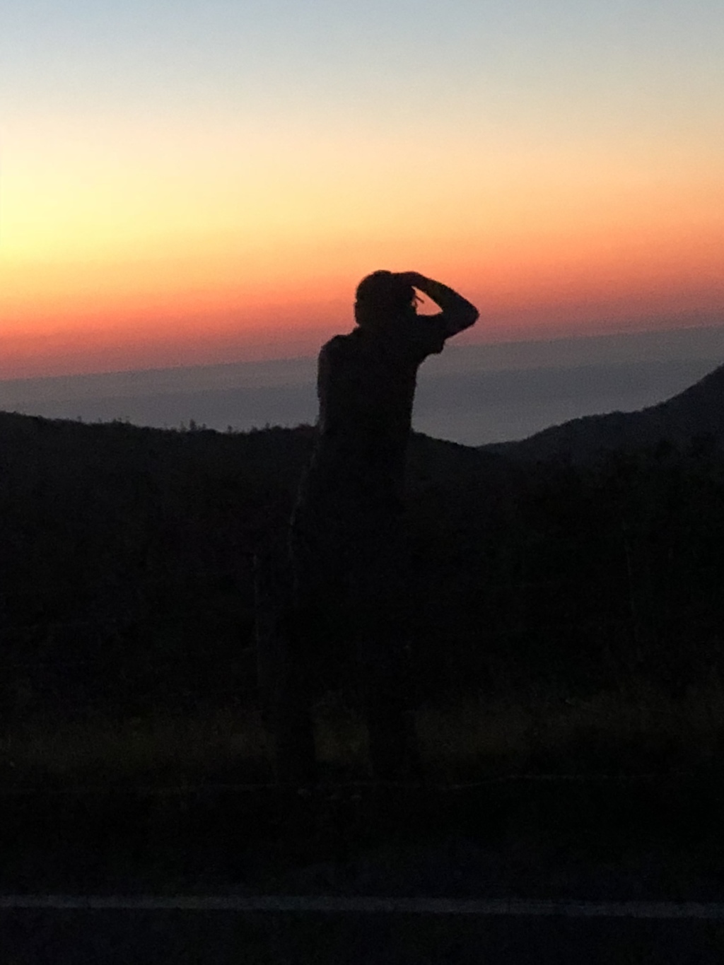 夕焼け…