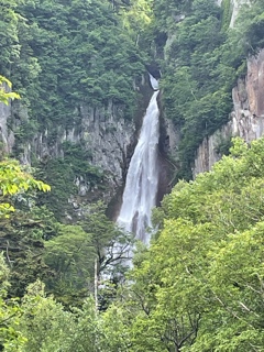 層雲峡…流星の滝