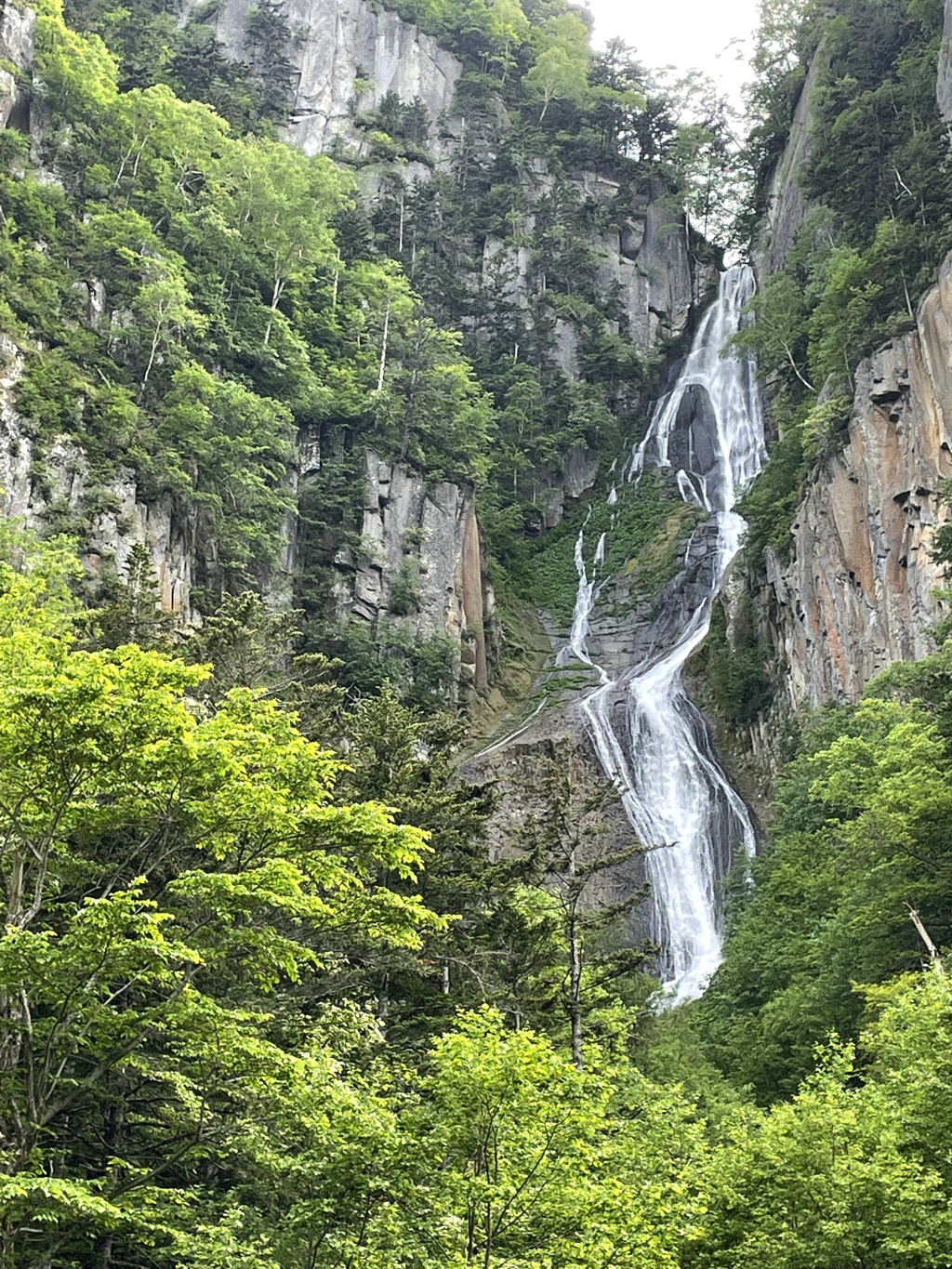 層雲峡…銀河の滝