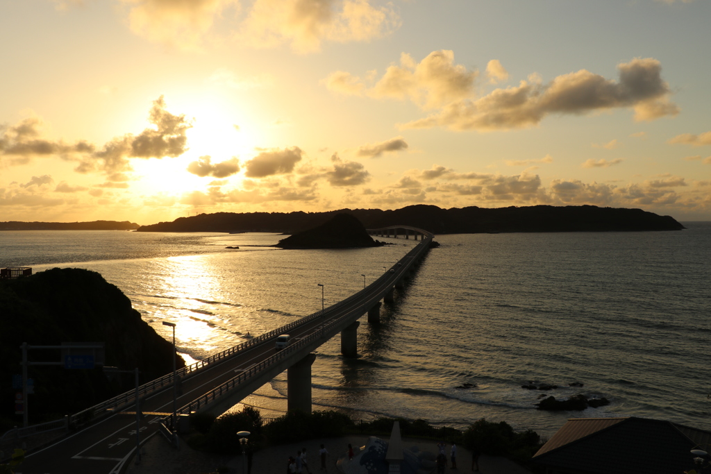 角島2017夏　夕陽