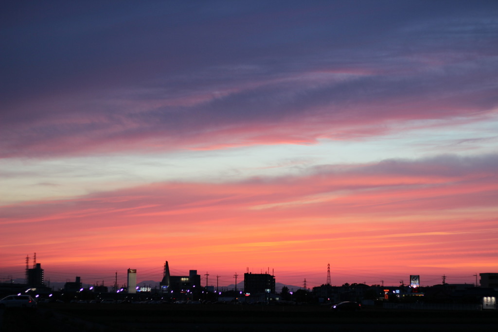 夕焼け