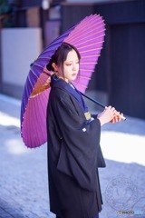 神楽坂にて
