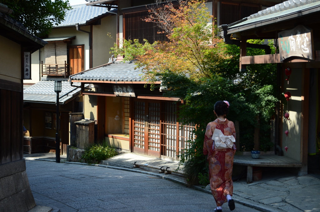 京都のとある通り