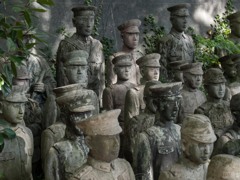 軍人墓地の風景