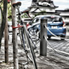自転車のある風景