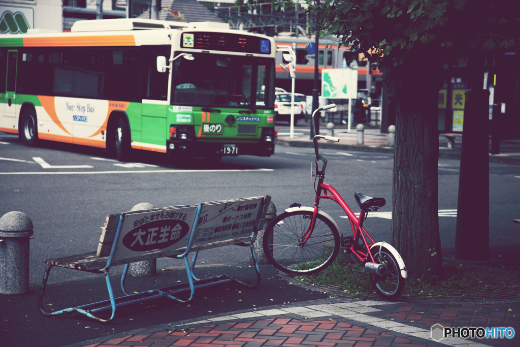 自転車のある風景１