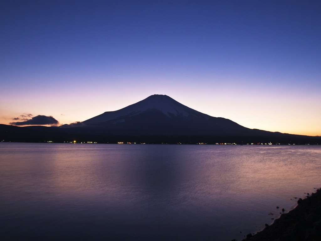 富士山のある風景