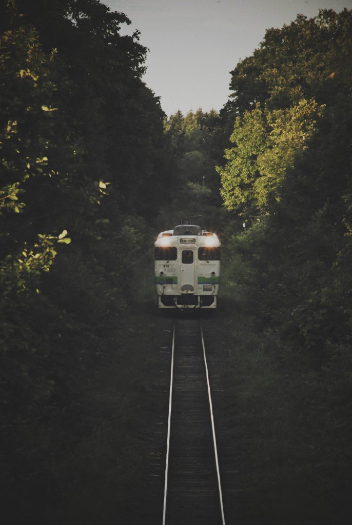 電車のある風景２