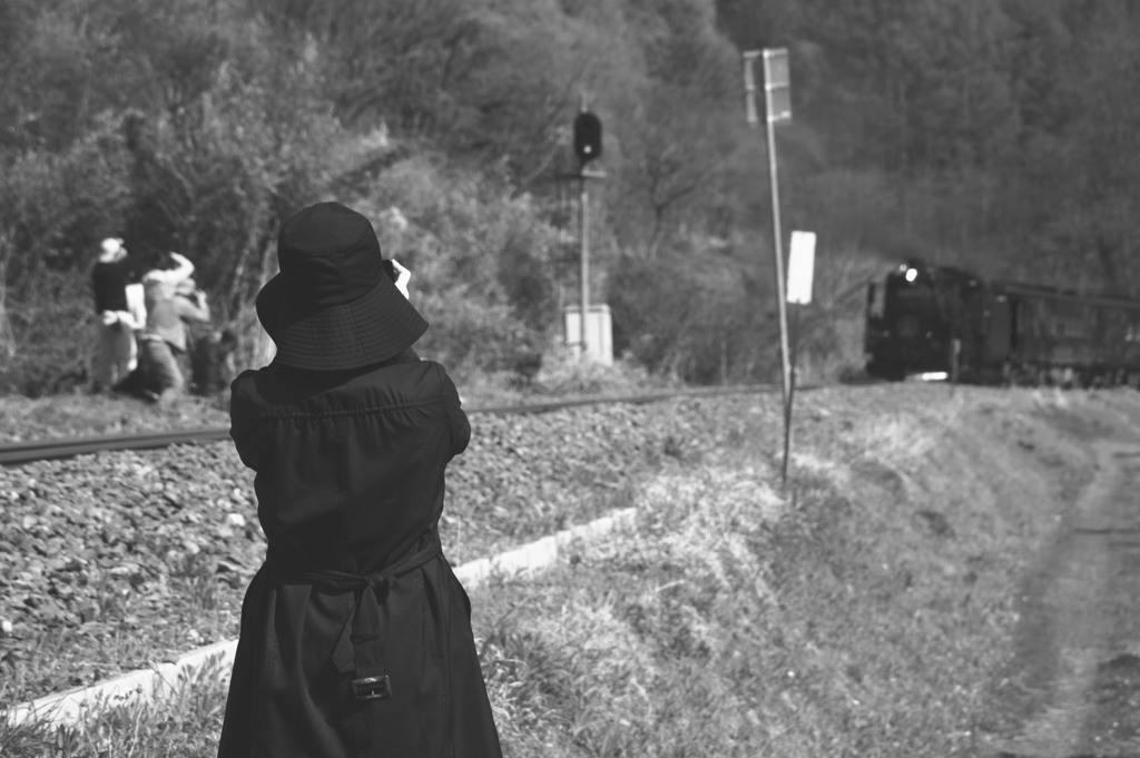 カメラマンのいる風景