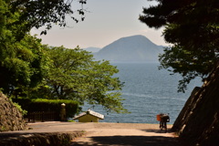 城下町の風景