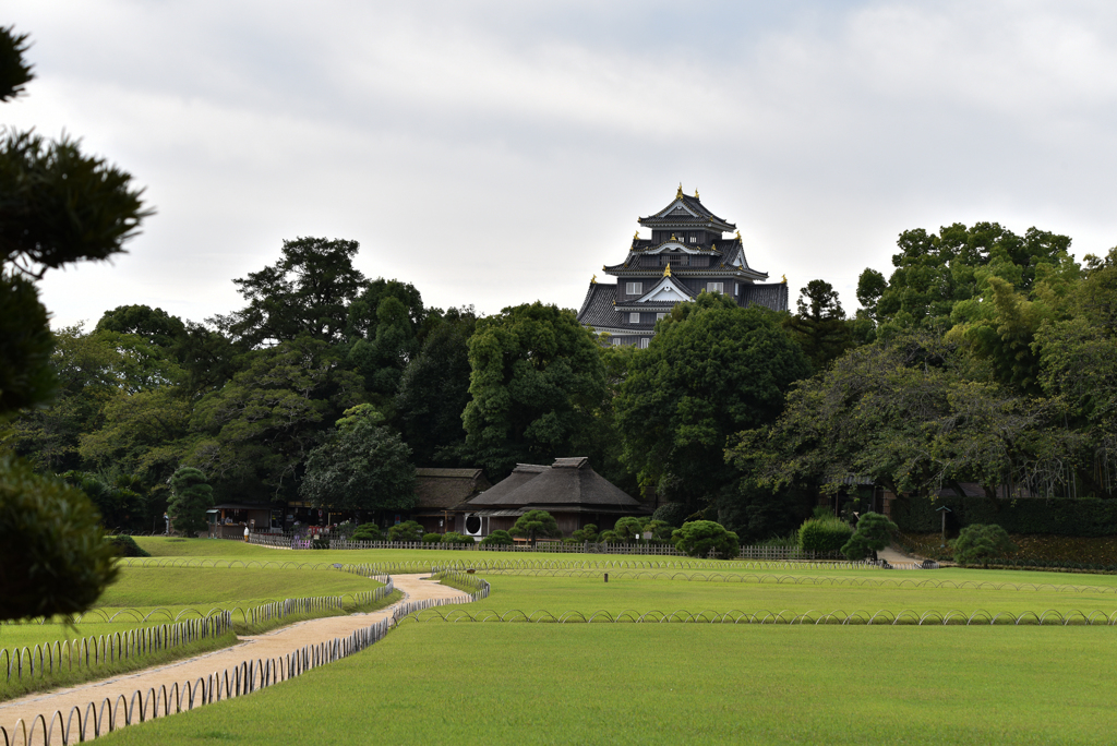 岡山城