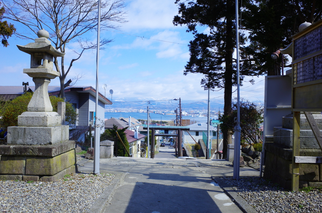 北海道最古の神社