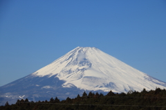 三島スカイウォークからの富士山
