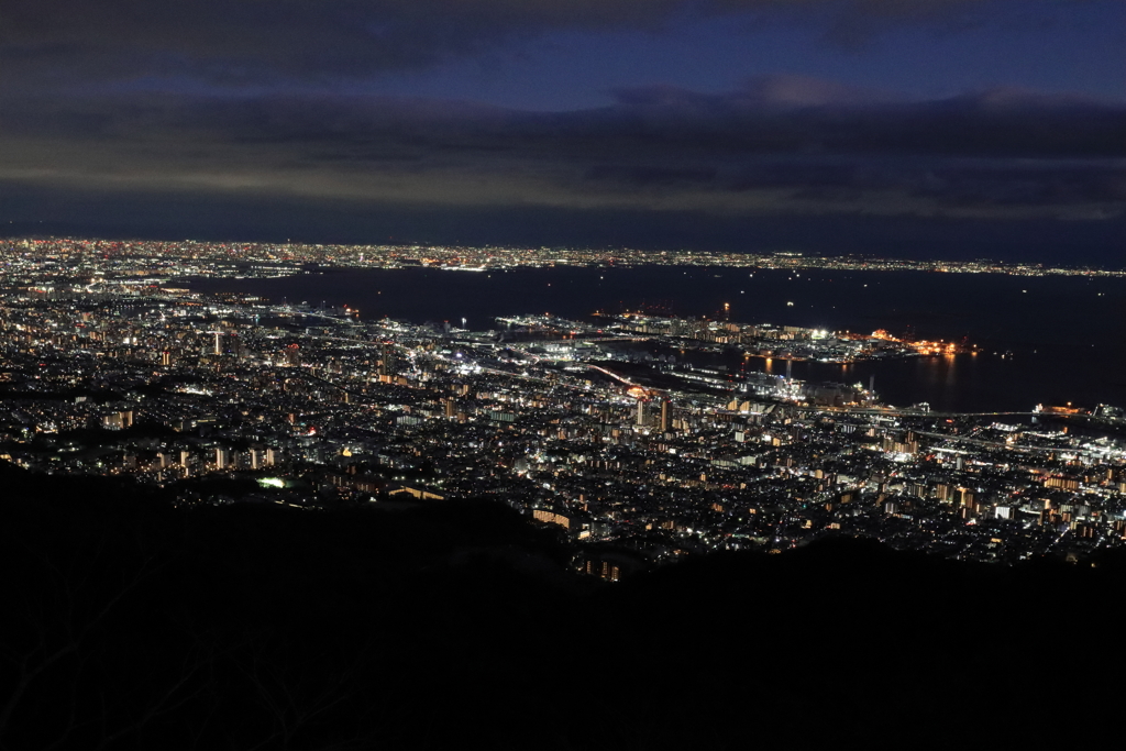 掬星台からの夜景1