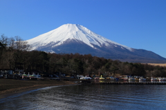 山中湖からの富士山