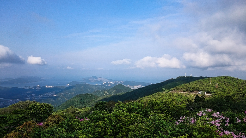 朝熊山展望台