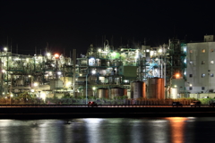 工場夜景②-3