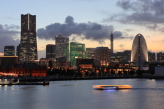 横浜夕景