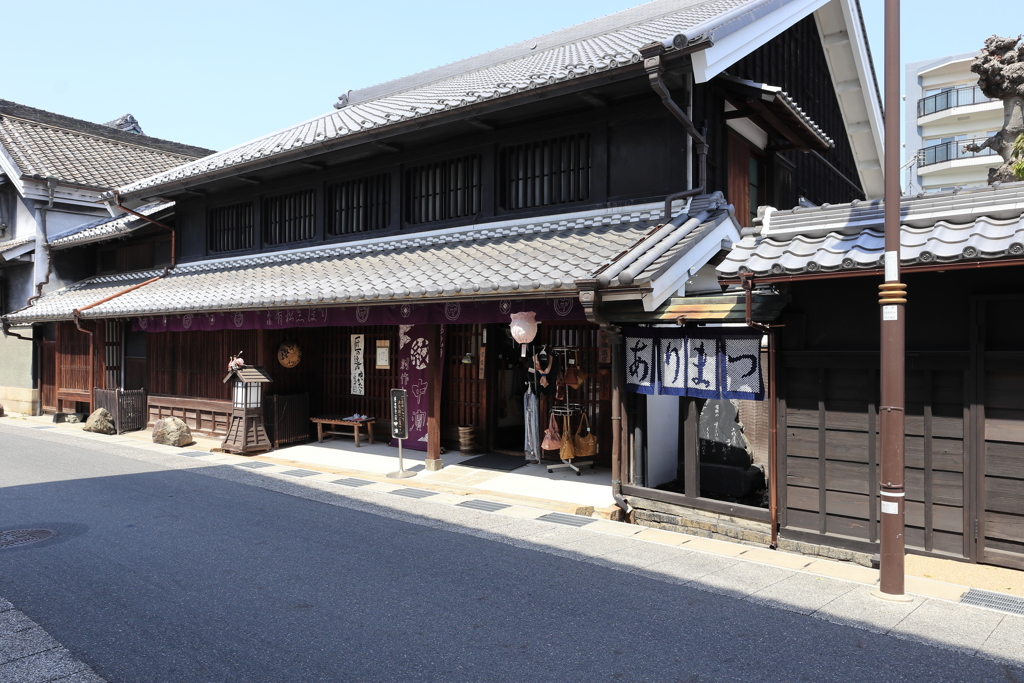 有松の街並み