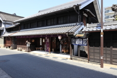 有松の街並み