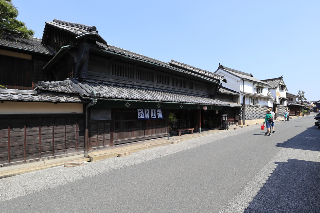 有松の街並み②